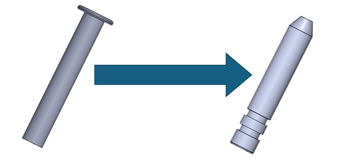 加工方法の転換により、生産性13倍に
